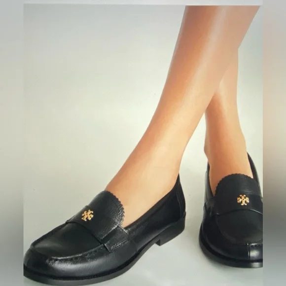 Women’s Tory Burch Classic Loafer Perfect Black Size 7.5 - Picture 2 of 8
